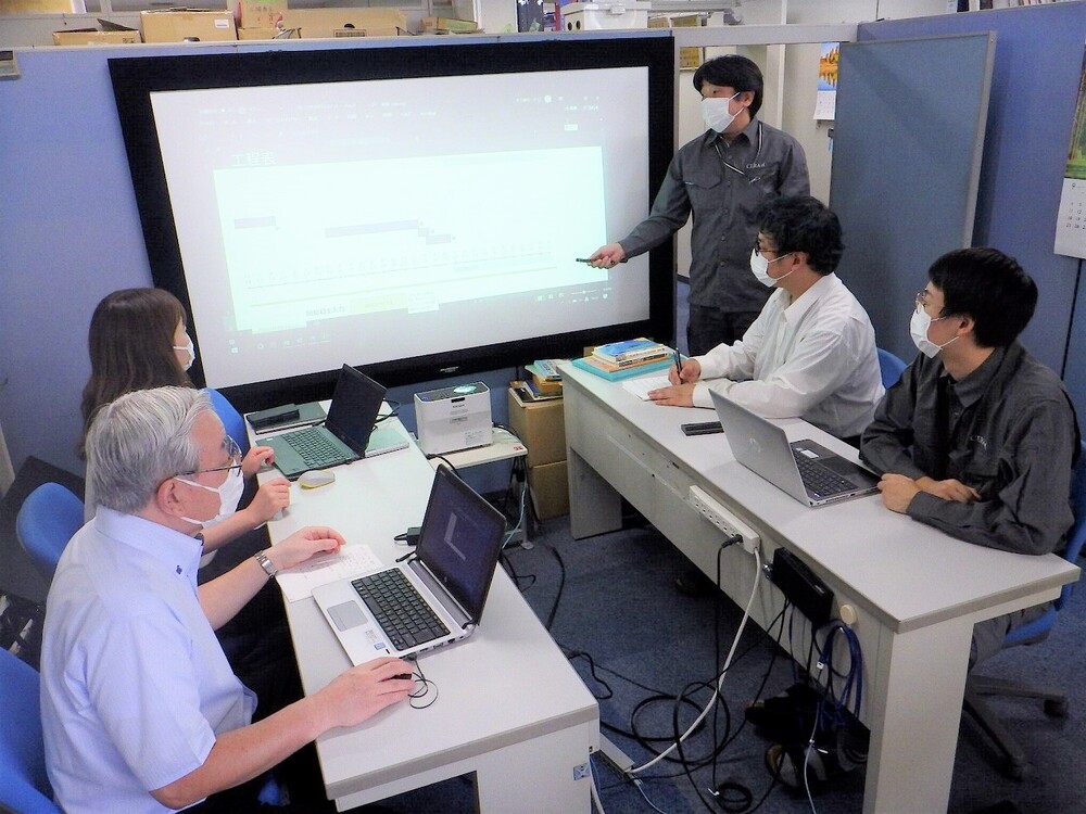 社内レビュー中